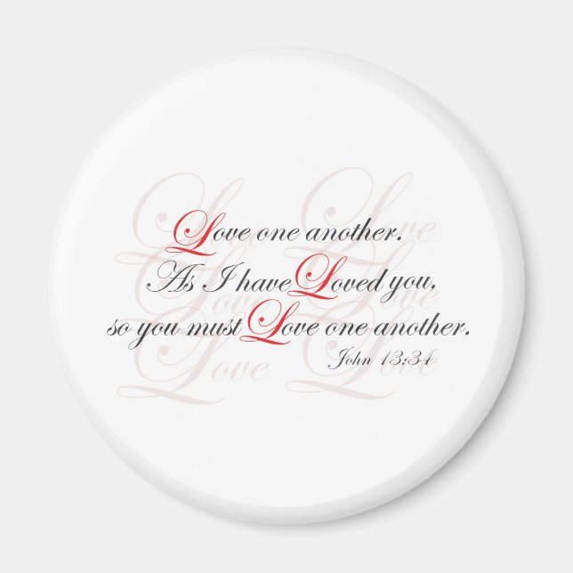 Love One Another Magnet (Front)