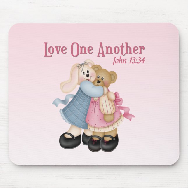 Love One Another Mouse Pad (Front)