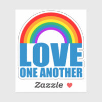 Love One Another Rainbow Christian