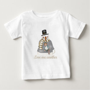 Love One Another Snowman T-shirts and Gifts