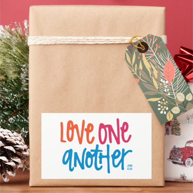 Love one another sticker (Holiday)