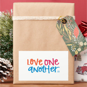 Love one another sticker