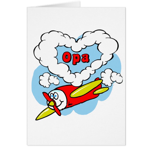 Love Opa Kids Airplane (Front)