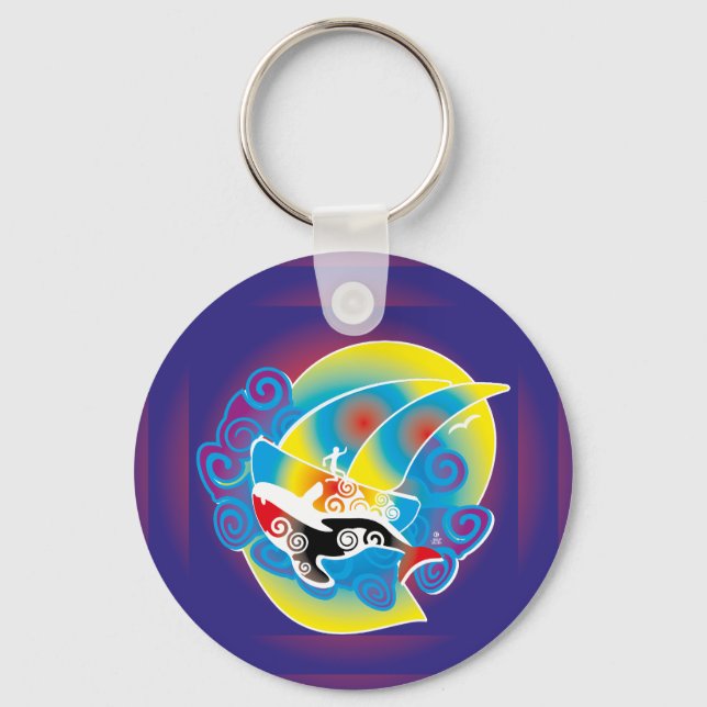 LOVE ORKA LOCA 26 BY MASANSER KEYCHAIN (Front)