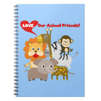 Love Our Animal Friends Notebook