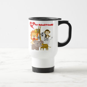 Love Our Animal Friends Travel Mug