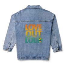 Love Out Loud Retro Pride Typography Design