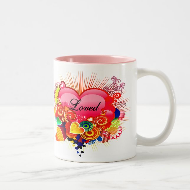Love over flows_ Mug (Right)