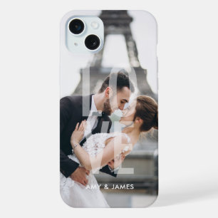 "Love" Overlay Personalized Photo iPhone 15 Plus Case