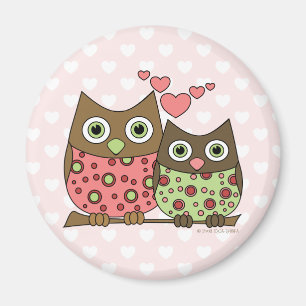 Love Owls Magnet