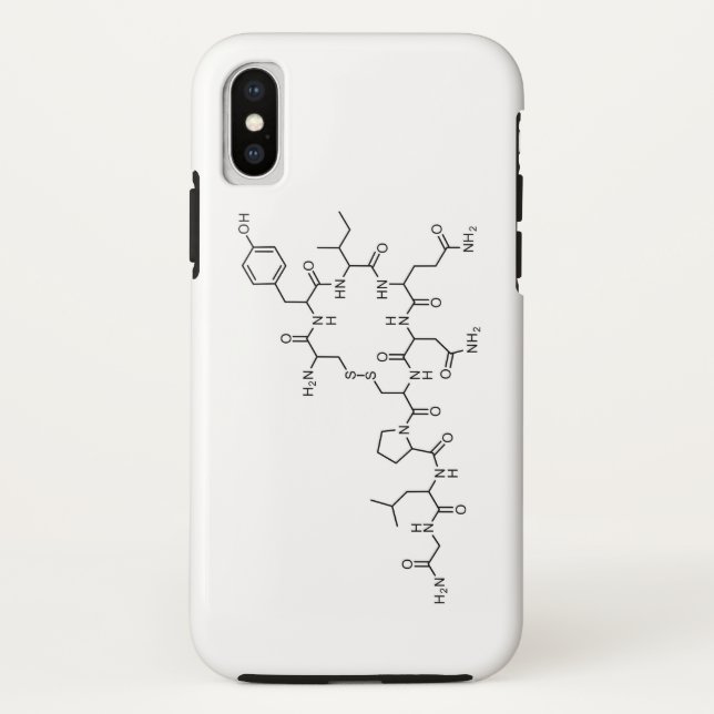 love oxytocin chemical formula chemistry element s Case-Mate iPhone case (Back)