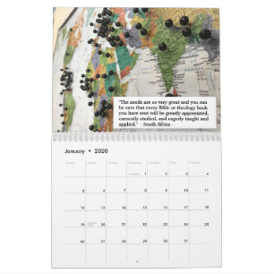 Love Packages 2020 Calendar