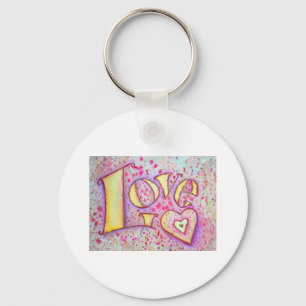 Love Painting Keychain