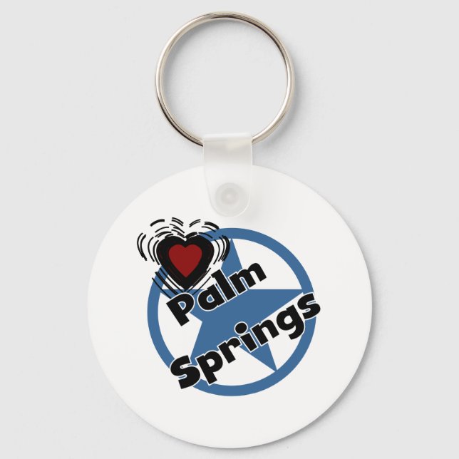 Love Palm Springs Keychain (Front)
