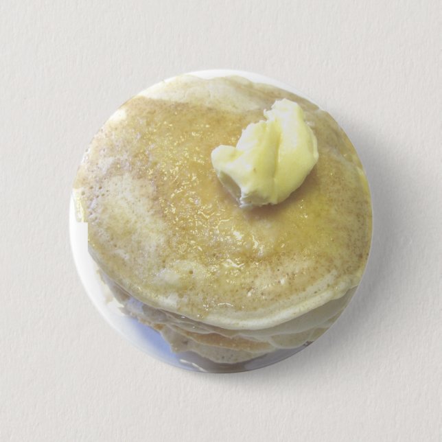 Love Pancakes 2 Inch Round Button (Front)