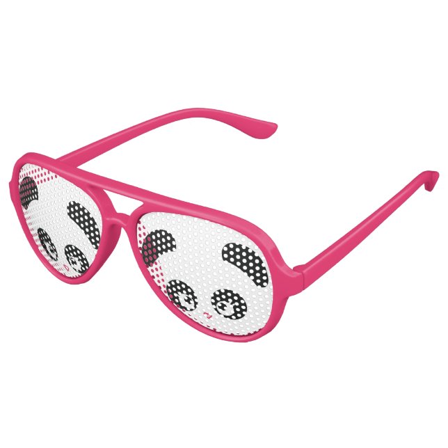 Love Panda® Aviator Sunglasses (Angled)