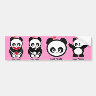Love Panda® Bumper Sticker