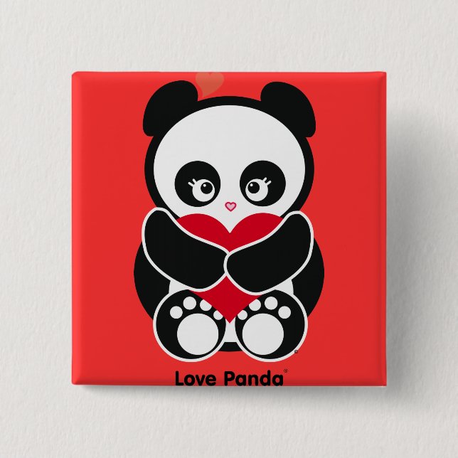 Love Panda® Button (Front)