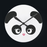 Love Panda® Clock<br><div class="desc">Love Panda® Clock from Cute Brands. For more information on Love Panda® check us out at CUTEandHAPPY.com</div>
