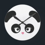 Love Panda® Clock<br><div class="desc">Love Panda® Clock from Cute Brands. For more information on Love Panda® check us out at CUTEandHAPPY.com</div>
