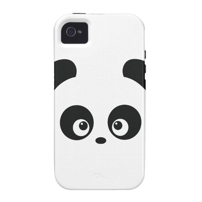 Love Panda® iPhone 4 Case-Mate Tough Case-Mate iPhone Case (Back)