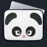 Love Panda® Laptop Sleeve<br><div class="desc">Protect your Laptop with the Love Panda® Laptop Sleeve from Cute Brands.  For more information on Love Panda® check us out at CUTEandHAPPY.com</div>