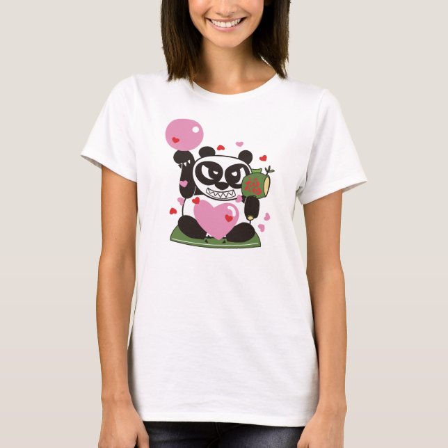 Love Panda Lucky God T-Shirt (Front)