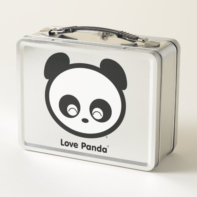 Love Panda® Metal Lunch Box (Back)