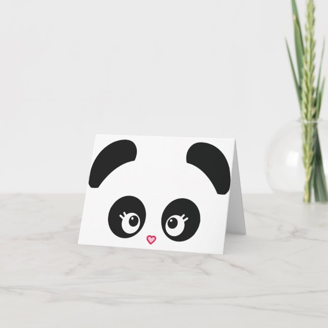 Love Panda® Note Card (Front)