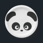Love Panda® Paper Plate<br><div class="desc">Love Panda® Product from Cute brands. For more information on Love Panda® check us out at www.CUTEandHAPPY.com</div>