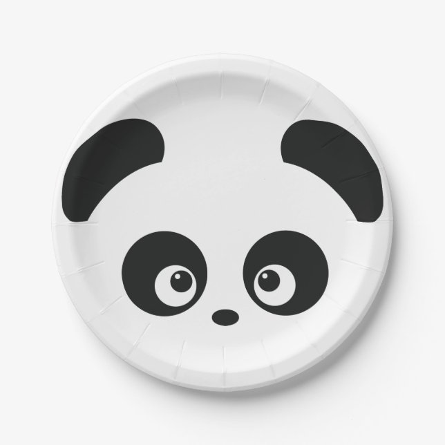 Love Panda® Paper Plate (Front)