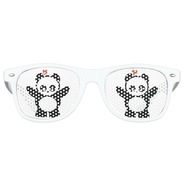 Love Panda® Retro Sunglasses (Front)