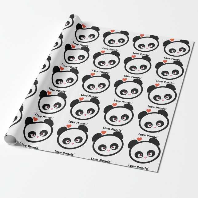 Love Panda® Wrapping Paper (Unrolled)
