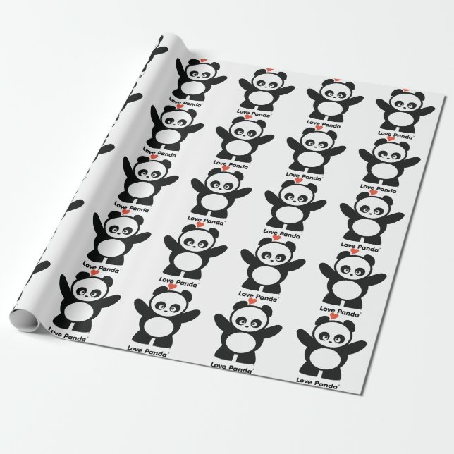 Love Panda® Wrapping Paper (Unrolled)