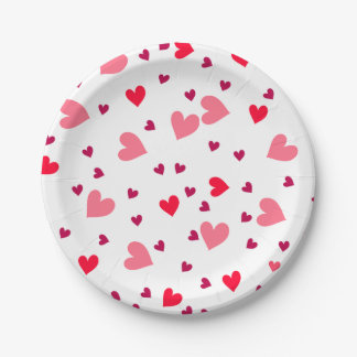 Love paper plate