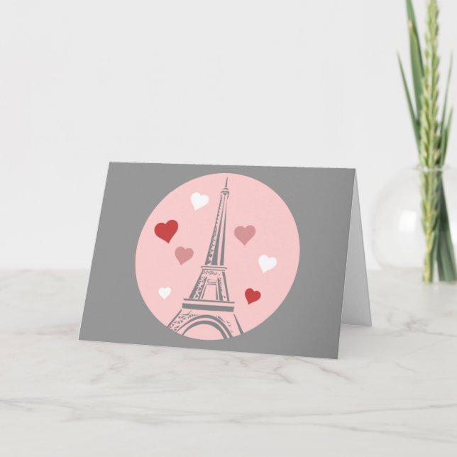 Love Paris Holiday Card (Front)