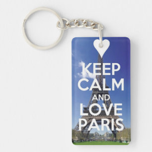 Love Paris Keychain