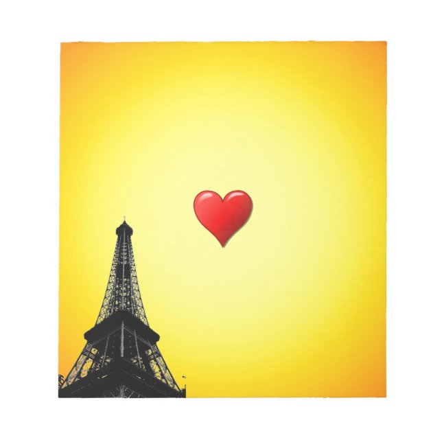 Love Paris Notepad (Front)
