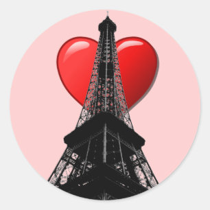 Love Paris Sticker