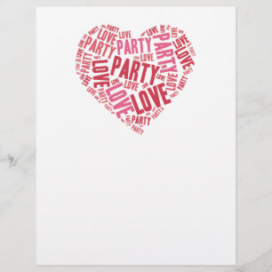 Love party flyer