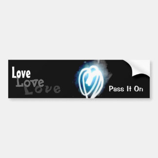 Love, Pass it on Bumper Sticker