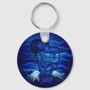 Love, Passion act - pair with Dolphin pair Keychain