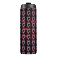 Love passion hot art design red misty blue