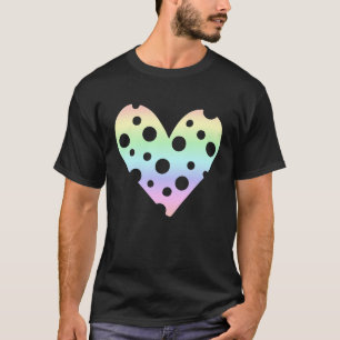 Love Pastel Rainbow Love Heart T-Shirt