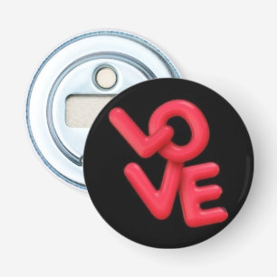 Love 💕 patch — Valentine Pin Button Bottle Opener
