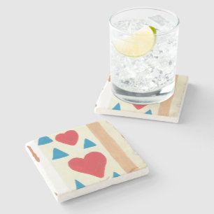 Love Path Stone Coaster