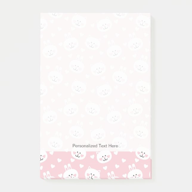 Love Pattern 2 Post-it Notes (Front)