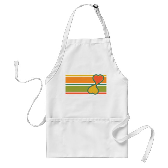 Love Pattern apron (Front)