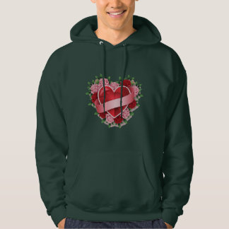 LOVE PATTERN-Hoodies & Sweatshirts