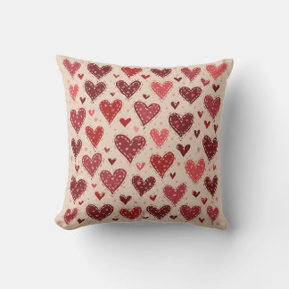 Love pattern pillow cushion